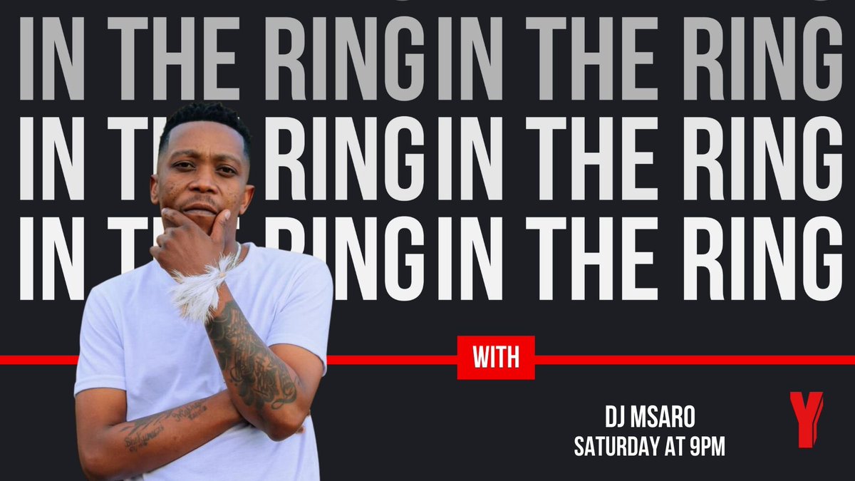 Yfm's tweet photo. Are you ready to hear a fire mix courtesy of @dj_msaro?
He’s #InTheRing and he isn’t holding back tonight!

Let’s rock! 💃🏽😎 https://t.co/j6HmhBiih9