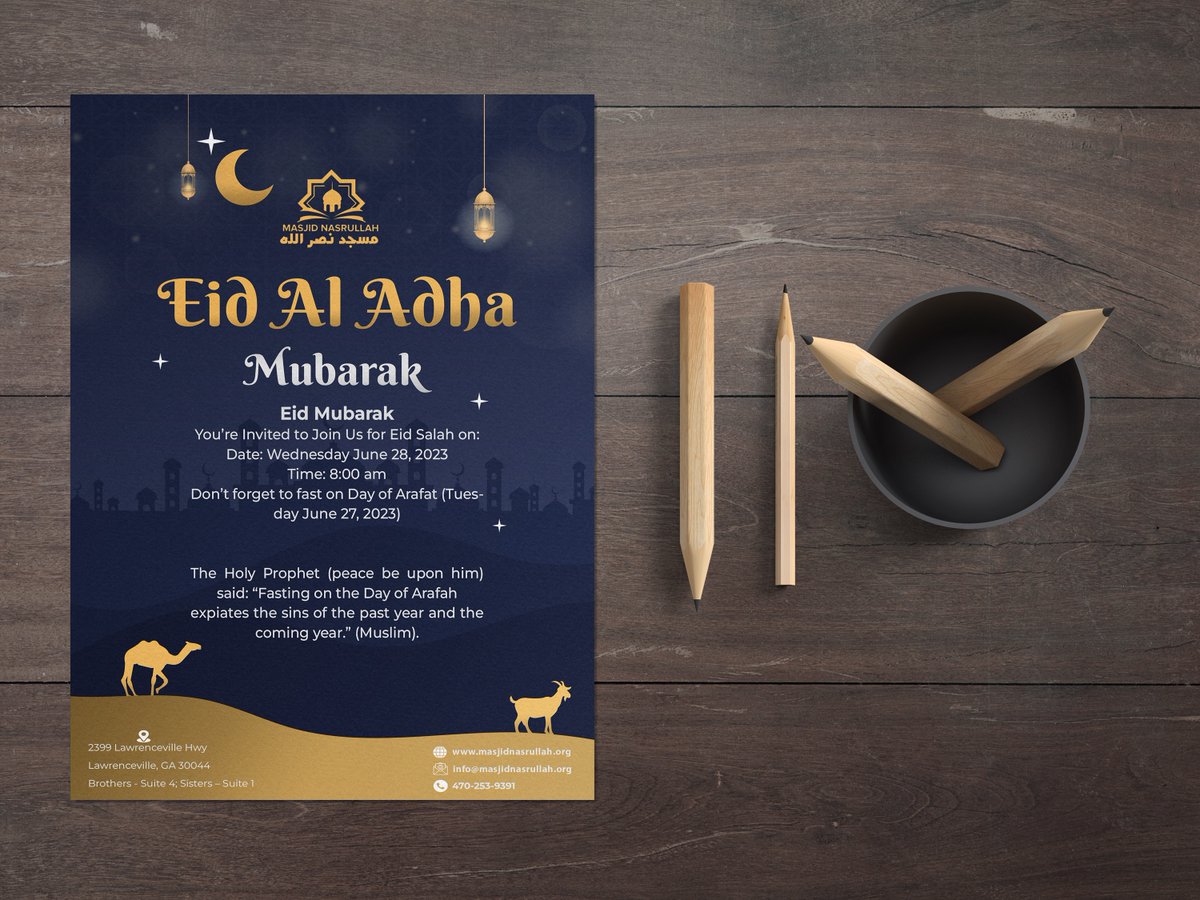 Photoshop I Flyer Design I Eid-ul-adha-2023 #EidUlAdha2023 #flyers #flyer #flyerdesign #flyerdesigner #flyerdesigns #FlyerArt #flyersnation #flyershockey #Flyermurah #flyerguy #photoshop #photoshopart #photoshopbd #photoshoped #photoshopedit #photoshopskills
@nazmulisgotit