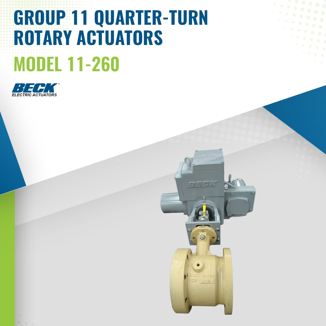 BeckActuators's tweet photo. Unleash the power of Group 11 Beck actuators, the ultimate control package! Experience precision and speed that aligns with your process instrumentation. Equipped with Beck's Digital Control Module and Contactless Position Sensor, these actuators ensure seamless control. https://t.co/rV02bKAM3P