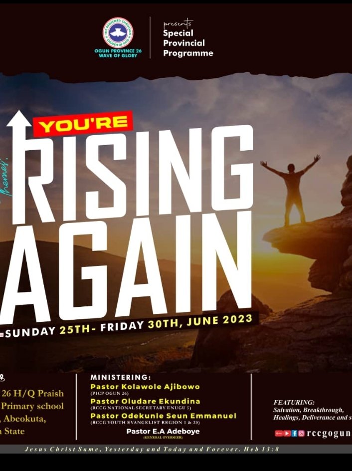 lanleson's tweet photo. @SpiricocoNg Come and meet with the and YOU WILL RISE AGAIN https://t.co/zuJpUQo50k