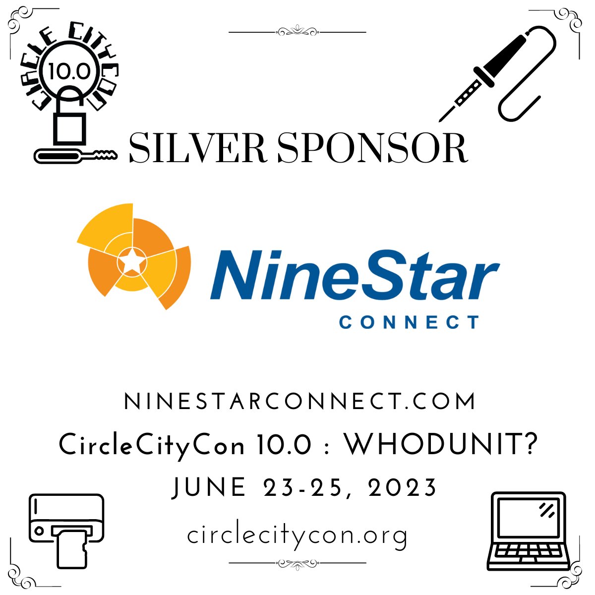 CircleCityCon 10.0: WHODUNIT? tweet media