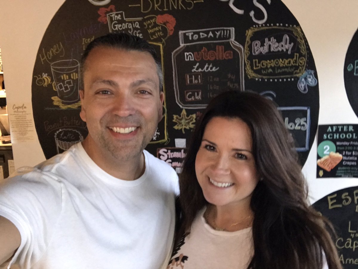 Always great catching up with my old friend (who would want me to point out I’m the OLDER friend). Next time you’re home <a href="/JLaytonTV/">Jessica Layton</a> we’re singing! Maybe right in the Cupola coffee shop!