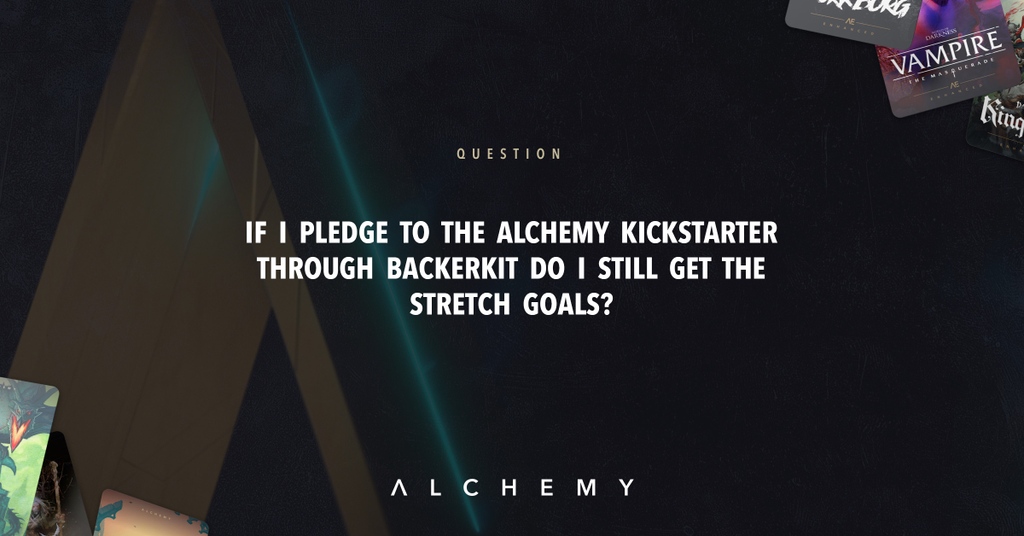 Whether you pledged during the Kickstarter campaign, or late pledge through Backerkit, you'll still get every stretch goal that was unlocked during the main campaign that's relevant to your pledge level! 🎁