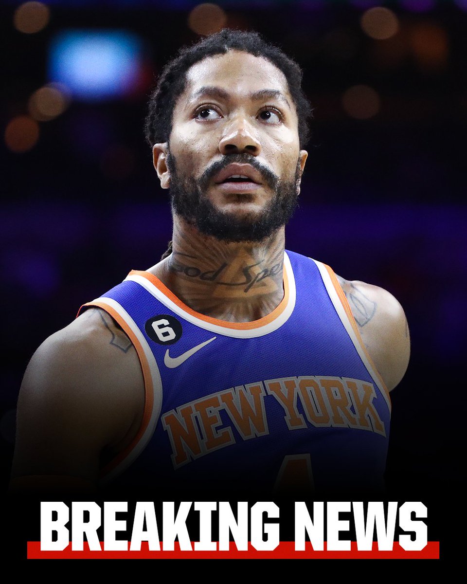 espn's tweet photo. Breaking: The Knicks are not picking up Derrick Rose's $15.6 million team option for next season, according to multiple reports on Saturday. He will now be a free agent. https://t.co/NMngf0QvGm
