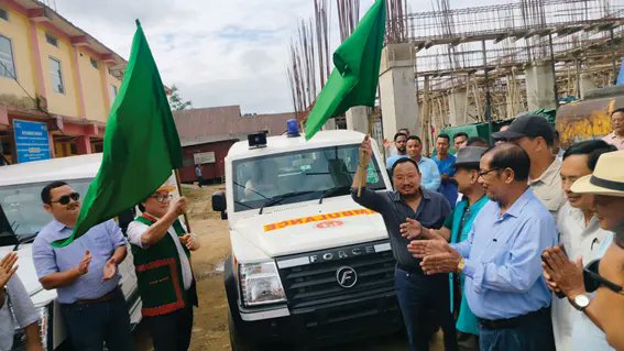 arunachaltimes_'s tweet image. (MLA #flagsoff medical vans)
The Arunachal Times - bit.ly/44gfft9