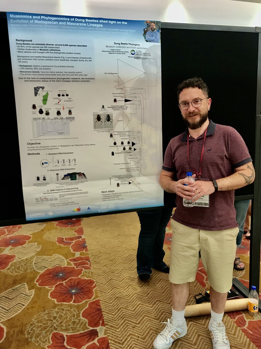 Sergei Tarasov 🇺🇦 (@tarasov_sergio) on Twitter photo #Evol2023 Natural History Collections help understand #DungBeetle evolution. <a href="/FernandoRVLopes/">Fernando Lopes</a> is presenting a cool research on #museomics and #aDNA. <a href="/luomus/">Luomus</a> <a href="/LifeSciHelsinki/">Life Sciences University of Helsinki</a> #Evol2023 Natural History Collections help understand #DungBeetle evolution. <a href="/FernandoRVLopes/">Fernando Lopes</a> is presenting a cool research on #museomics and #aDNA. <a href="/luomus/">Luomus</a> <a href="/LifeSciHelsinki/">Life Sciences University of Helsinki</a>