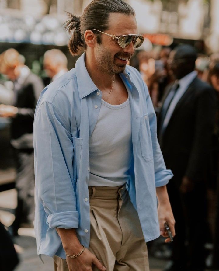 this photo of Sebastian Stan 🩵