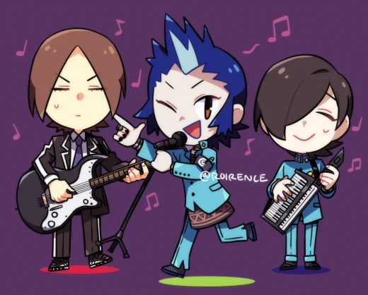 its p2is anniversary today...! didnt have time to draw new art TwT 