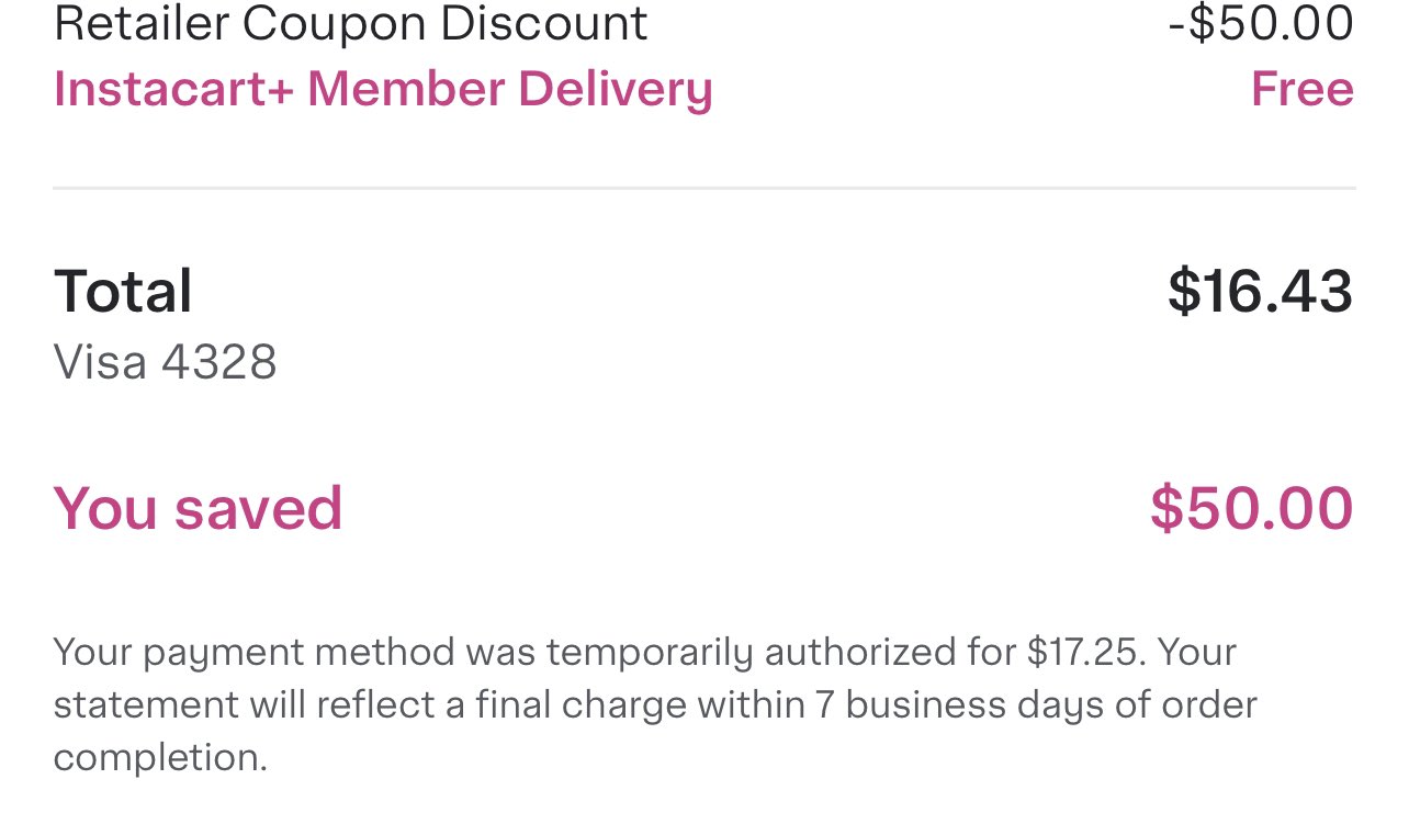 Instacart promo code not new customer sale