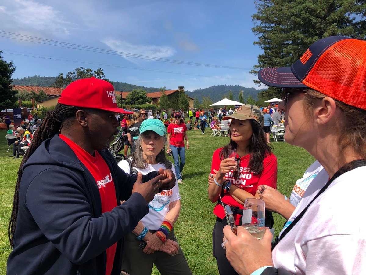 We were happy to come out today to the <a href="/rocktheridegvp/">RocktherideUSA</a> Benefit Ride and Walk for Gun Violence Prevention and share with the community of Napa about the work we do steering the youth away from early death decisions. #rocktheride2023 #EndGunViolence #saveatriskyouth #youthmentors
