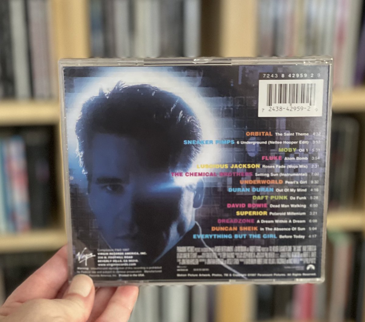 Wanted to highlight a few under-heralded soundtracks from the 90s and  #SoundtrackSaturday seemed like a good place to start. THE SAINT was not a great movie on the whole, but it birthed a phenomenal soundtrack that’s all killer, no filler.