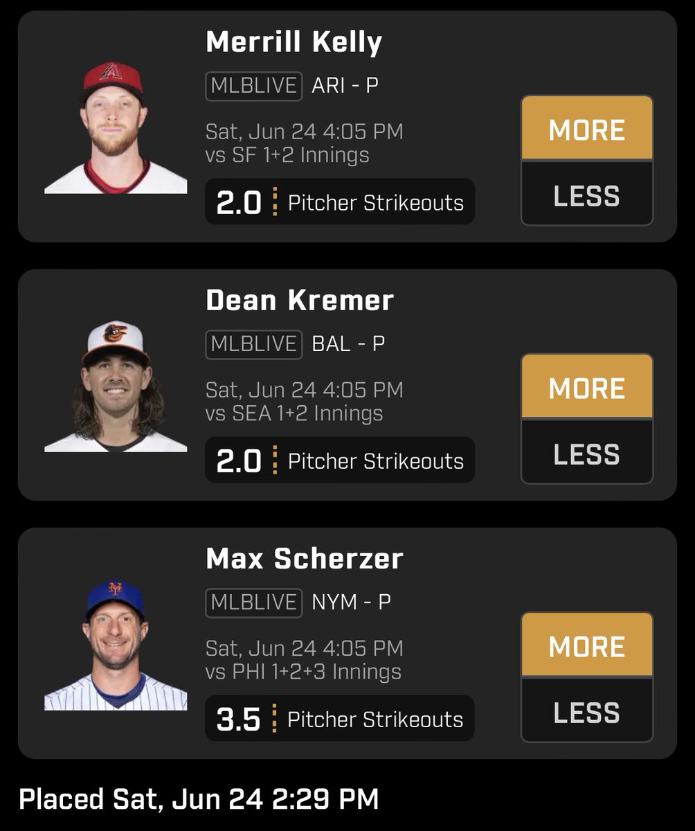 MLB LIVE 3 man play‼️🔐🫡

#PrizePicks #prizepickMLB #MLB #UnderdogFantasy #FanDuel #Playerprops #GamblingTwitter #Sportsbettingonline