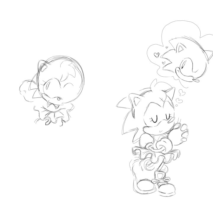 partychicken_'s tweet photo. Some things i'm working on #SonicTheHedgehog #amyrose #sonicoc (3rd image is my oc) https://t.co/Y4ngSzvHhS