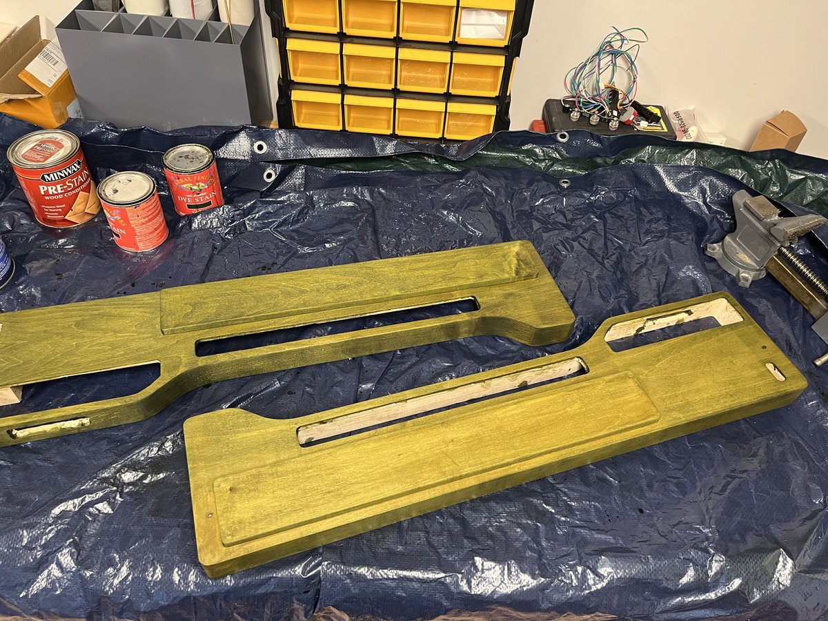 Snyderphonics's tweet photo. Getting close to finishing a run of 8 more Electrosteel prototypes to add to the 2 I've already built. In a couple of weeks, I should be ready to send them out to some players to get feedback. Can't wait to hear what people think of them! https://t.co/BfUFDtbHRq