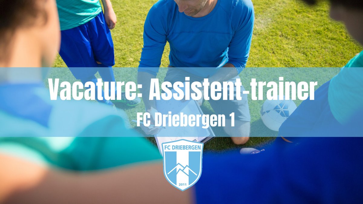 Zoals bekend zal Jörgen Boumeester aankomend seizoen de nieuwe trainer/coach worden van FC Driebergen O23. Hierdoor is de rol van Assistent-trainer FC Driebergen 1 opnieuw vacant. Ben jij of ken jij die persoon die geschikt is voor deze rol?

fcdriebergen.nl/vacature-assis…