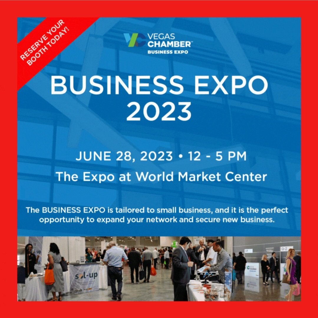 lvchamber's tweet photo. Join us for a dynamic gathering of industry experts, thought leaders, and innovative entrepreneurs - all geared towards business success.
 🏁 Taking care of #BusinessGrowth #networking #BusinessDevelopment #expo in #Vegas https://t.co/PPXcil4ixb