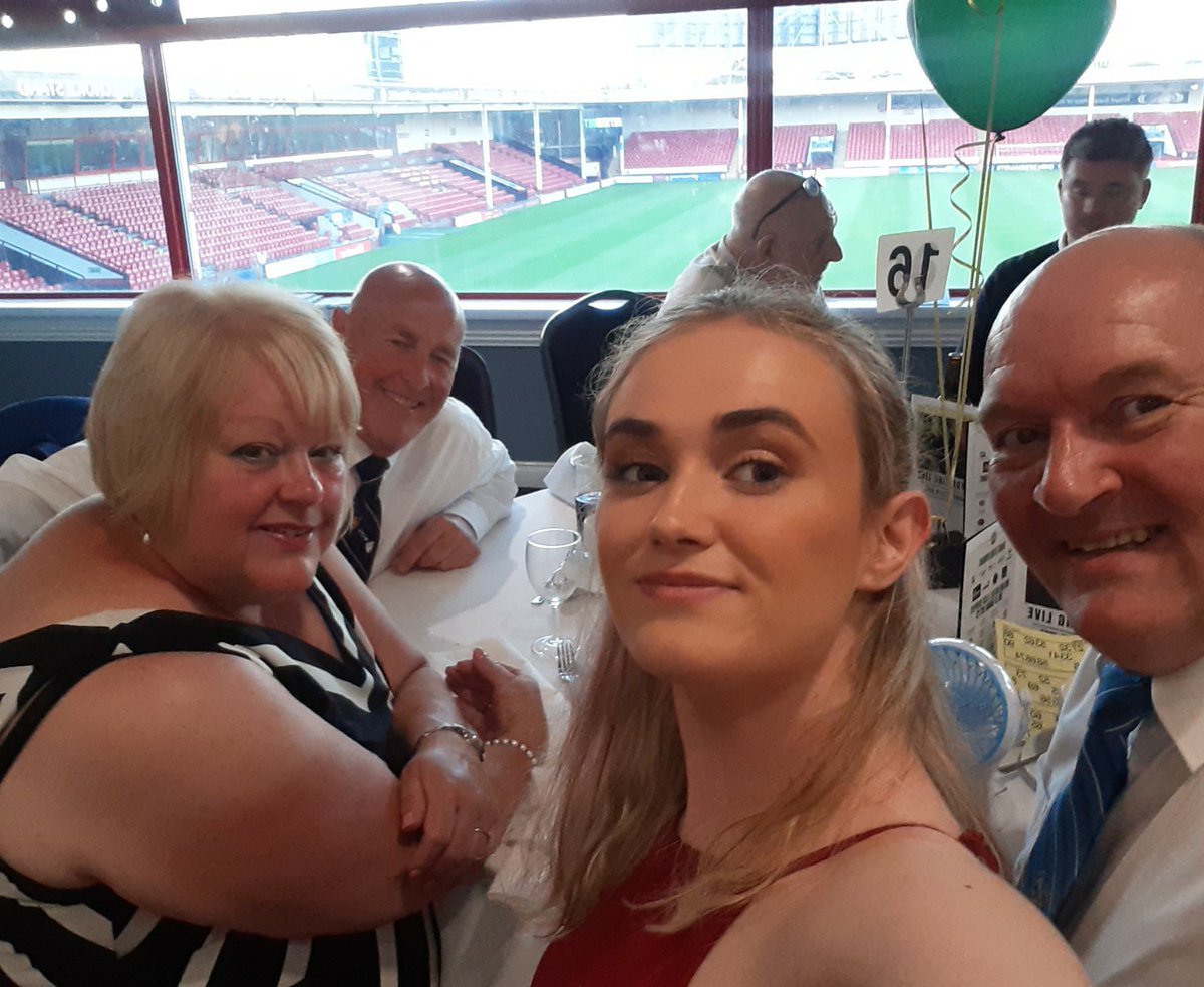 WCFC_Photos's tweet photo. The Goode Guys and Gals representing @WorcesterCityFc at @MidlandLeague Annual Dinner &amp; Dance. 💙🤍 https://t.co/wYY9O8BjYU