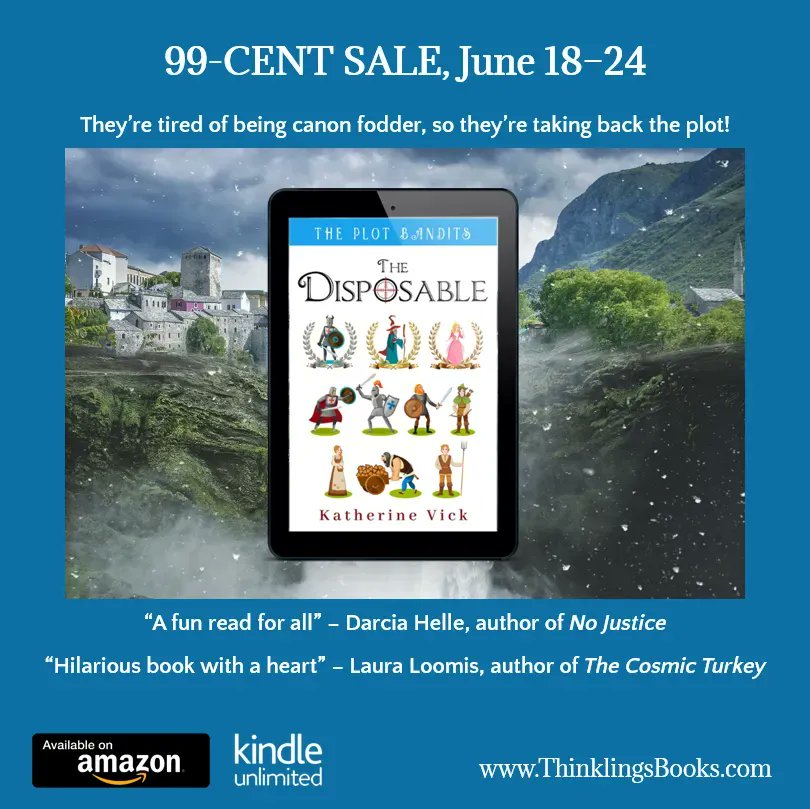 Final hours of the sale! Don't miss out on this hilarious epic-fantasy parody that's perfect for fans of Terry Pratchett! 😍🎉 
See our Linktree in our bio 👀 
#BookSale #EpicFantasy #FantasyBooks #KindleDeal #KindleUnlimited #99cents #BritishHumour #TerryPratchett