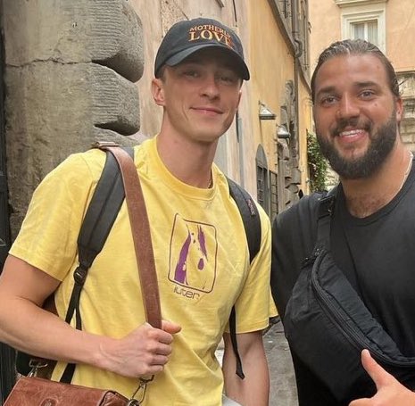 Film Updates on Twitter: "Drew Starkey spotted in Italy, where he is