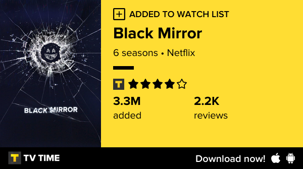 SkeeterHarris's tweet photo. I've just started following Black Mirror https://t.co/doo4wUa12w #tvtime https://t.co/JE3qK5pKG6