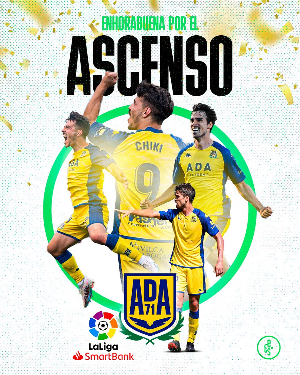 👏 Enhorabuena a la #ADAlcorcón y a nuestros jugadores <a href="/christian_bi7/">Christian</a> y <a href="/ribelles_10/">Ribelles10</a> por el ascenso a #SegundaDivisión 🇪🇸. 

#EmartSoccer #FamiliaEmartSoccer #SomosEmartSoccer