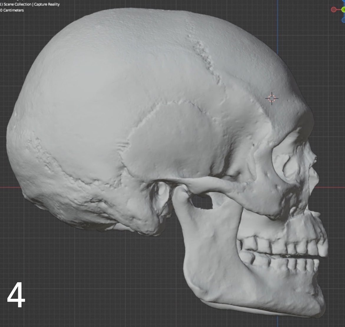 jm_tressler's tweet photo. Can you guess which is which?  

Agisoft Metashape
Apple Object Capture 
Epic Capture Reality
Trnio Plus Hi-Res testing

All are at full resolution.

Thanks to @Claaskuhnen for sharing the images.

#photogrammetry #3dscanning https://t.co/W69feh41rb