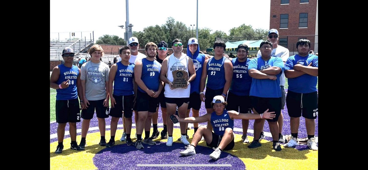 Stamford Bulldogs <a href="/Stamfordbulldog/">Stamford Athletics</a>     
Class 2A 
STATE LINEMAN CHALLENGE CHAMPIONS #BigBodyBusiness #BigBodies  #GiveEmTheBusiness <a href="/BigBodyBusines1/">Big Body Business</a> <a href="/HSUAthletics/">HSU Athletics</a> <a href="/HSUCowboys/">Hardin-Simmons Cowboy Football</a> <a href="/HSUTX/">Hardin-Simmons University</a>