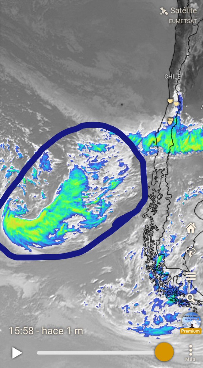 EdoWeatherman's tweet photo. ⚠️Próximas horas⚠️.

Nuevo pulso de fuerte 🌧️ avanza a sectores de Maule, Ñuble, Biobío, Araucanía, Los Ríos y Los Lagos. Lo más intenso será en cordillera de Maule a Araucanía y en sectores costeros. Otros +100 mm para cordillera entre esta noche y mañana. https://t.co/7SYQ073og2