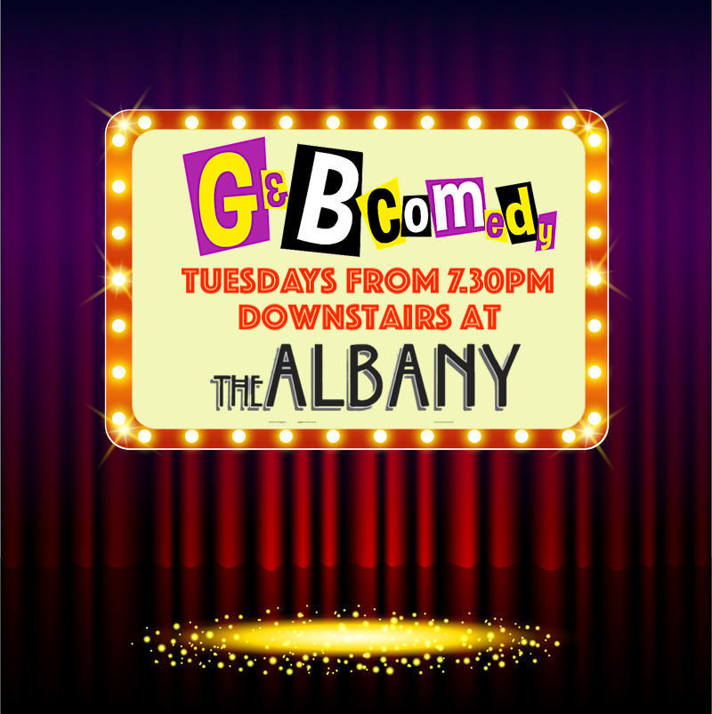 GABcomedy's tweet photo. Tuesday at @TheAlbany is Girlpower Night, our femme fabulous night of comedy with headliners @SeptemberSian and Jen Zheng. Your MC is the wonderful @barbarasvoices.
Show starts 7.30pm.
#Girlpower #Comedy #Standup #Girlpowercomedy #standupcomedy #GirlpowerNight https://t.co/kNStjPVIjd