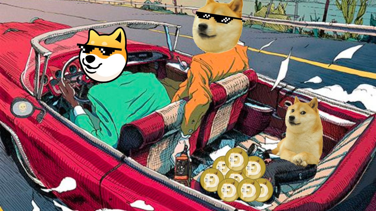 🚗💨 #Doge & #Dogechain taking over the #crypto world by storm ⛈️