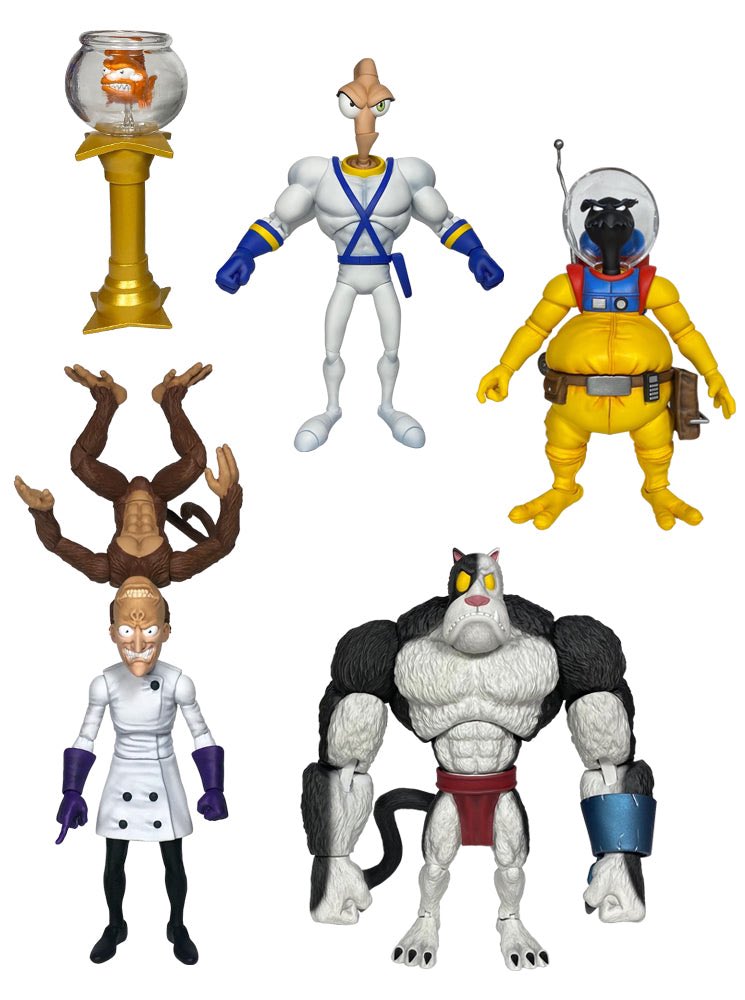 StateOverse's tweet photo. ✨️💥ALERT💥✨️
😱
#Statoversians!
@ToysDna's Super SICK NEW Earthworm Jim #actionfigures are NOW up for preorder from ($29.99 to $54.99 each) via Entertainment Earth! $59+ orders ship FREE using code FREESHIP59.
#premiumDNA #toynews
TSO'VIN!!
https://t.co/vttrhci0M0 https://t.co/oAVgdr9cgf