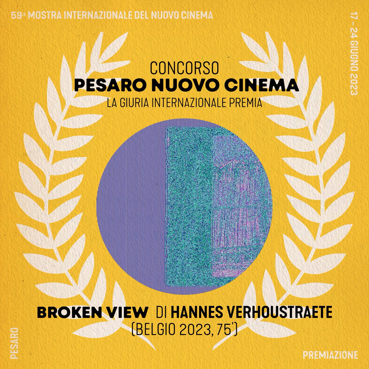 La giuria internazionale, tra i 16 titoli  scelti da tutto il mondo, ha deciso di premiare BROKEN VIEW di Hannes Verhoustraete!