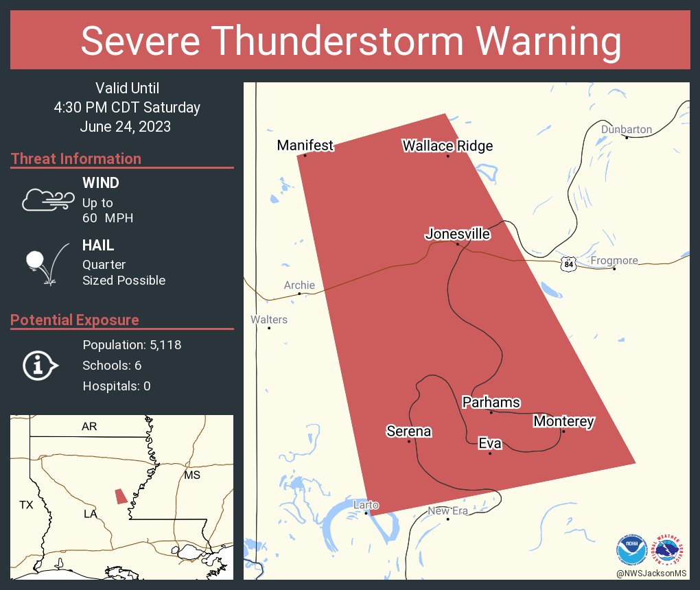 NWS Severe Tstorm on Twitter "Severe Thunderstorm Warning including