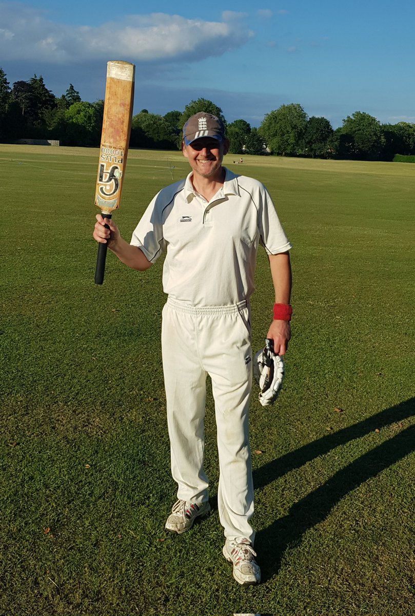 BurghHeathCC's tweet photo. Great performance from The Heath today, setting an impressive total of 302-4 batting first. An opening partnership of 189 from Skipper Chris Smith (115) and Ruban (89) led the way, with Mark Laxton and Qasir taking 3 wickets each as Oxted were bowled out for 221. Great game all! https://t.co/LlaVW914Mm