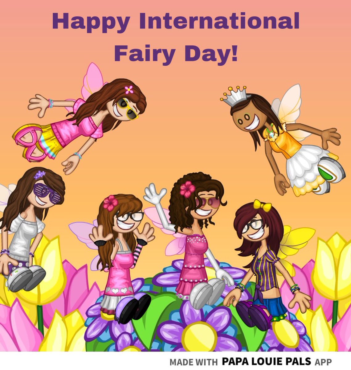 Happy International Fairy Day! 🧚‍♀️

#PapaLouiePals #FliplineStudios #InternationalFairyDay #Fairy #FairyDay