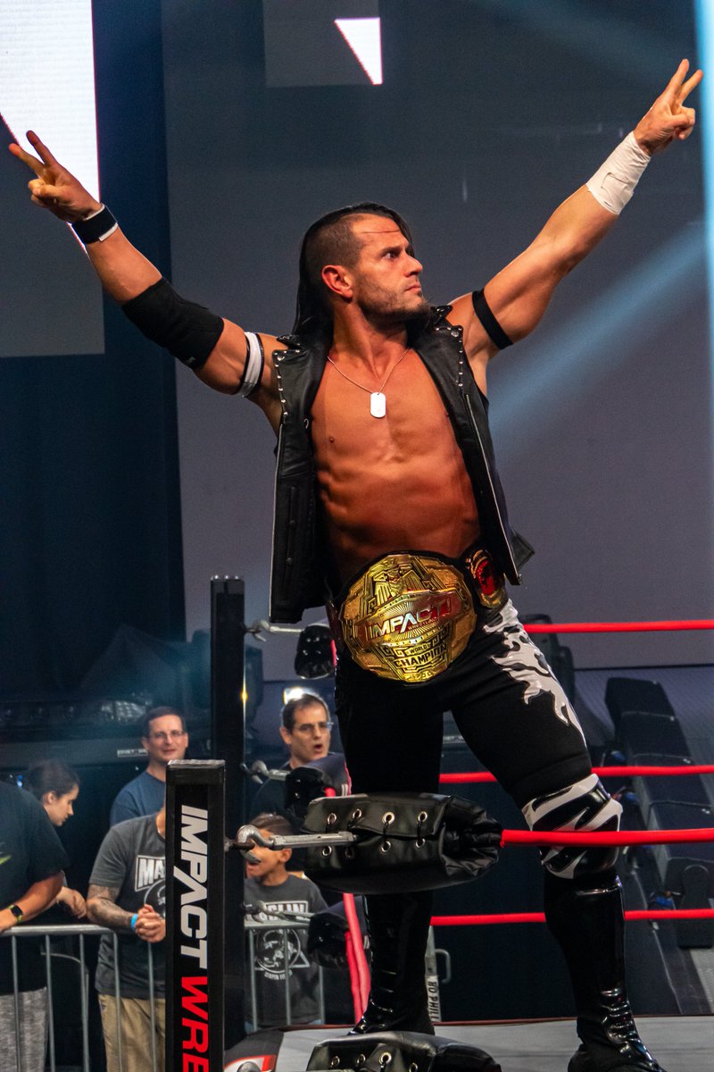 The champ!!

@fakekinkade 

#ImpactWrestling #SummerSizzler