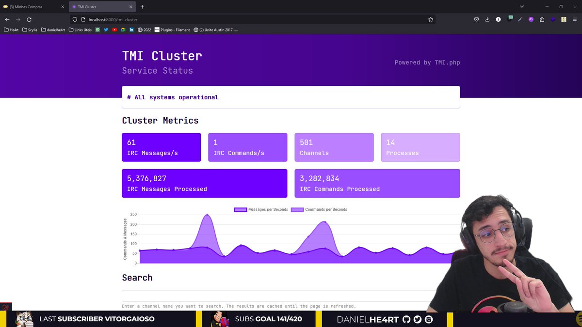 danielhe4rt's tweet photo. LIVECODING ON

Amigos vou ficar online por exatamente 2h (ou um pouco mais) pra gravar minha apresentação e fazer deploy do app scylla + laravel em produção.

Brota com o primo e bora de praticar inglês

https://t.co/Uo9hTaKpYO https://t.co/sJ8d4MtyEH