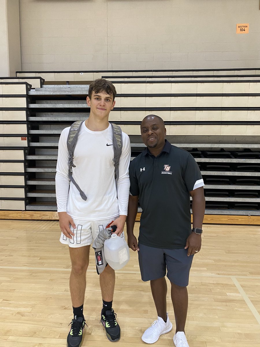 Wanna thank <a href="/CoachJ_Miller1/">Jackson Miller</a> <a href="/CoachJTBurton/">JT Burton</a> for the invite to Tusculum university and being able to be apart of there program