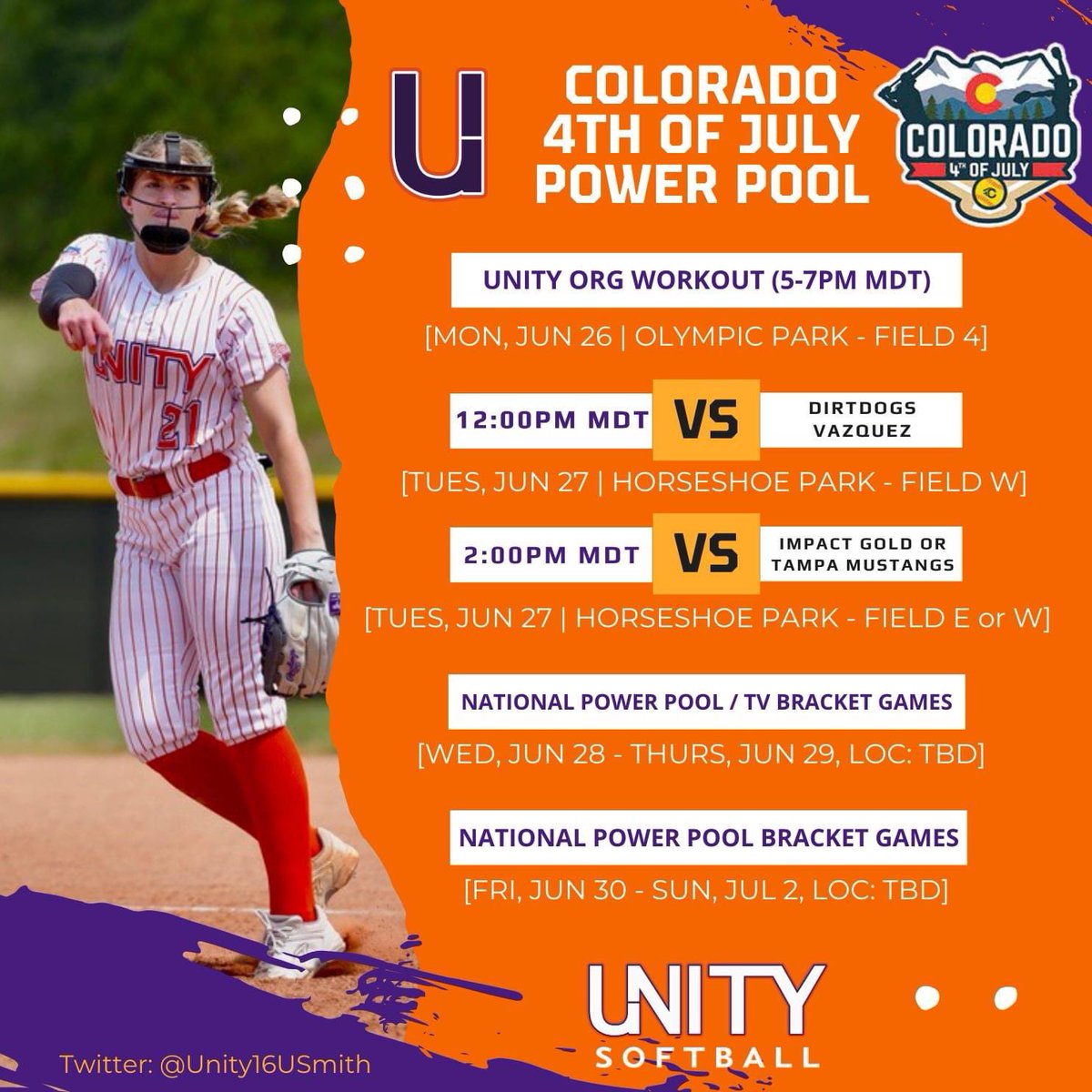 Texas Unity Fastpitch tweet media