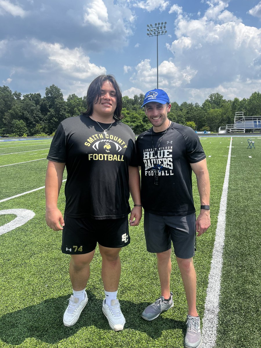 GasparJ74's tweet photo. I had a great camp today at Lindsey Wilson 🔵⚪️competing and putting in work! @CoachMattOgle https://t.co/pdm1rus7Yy