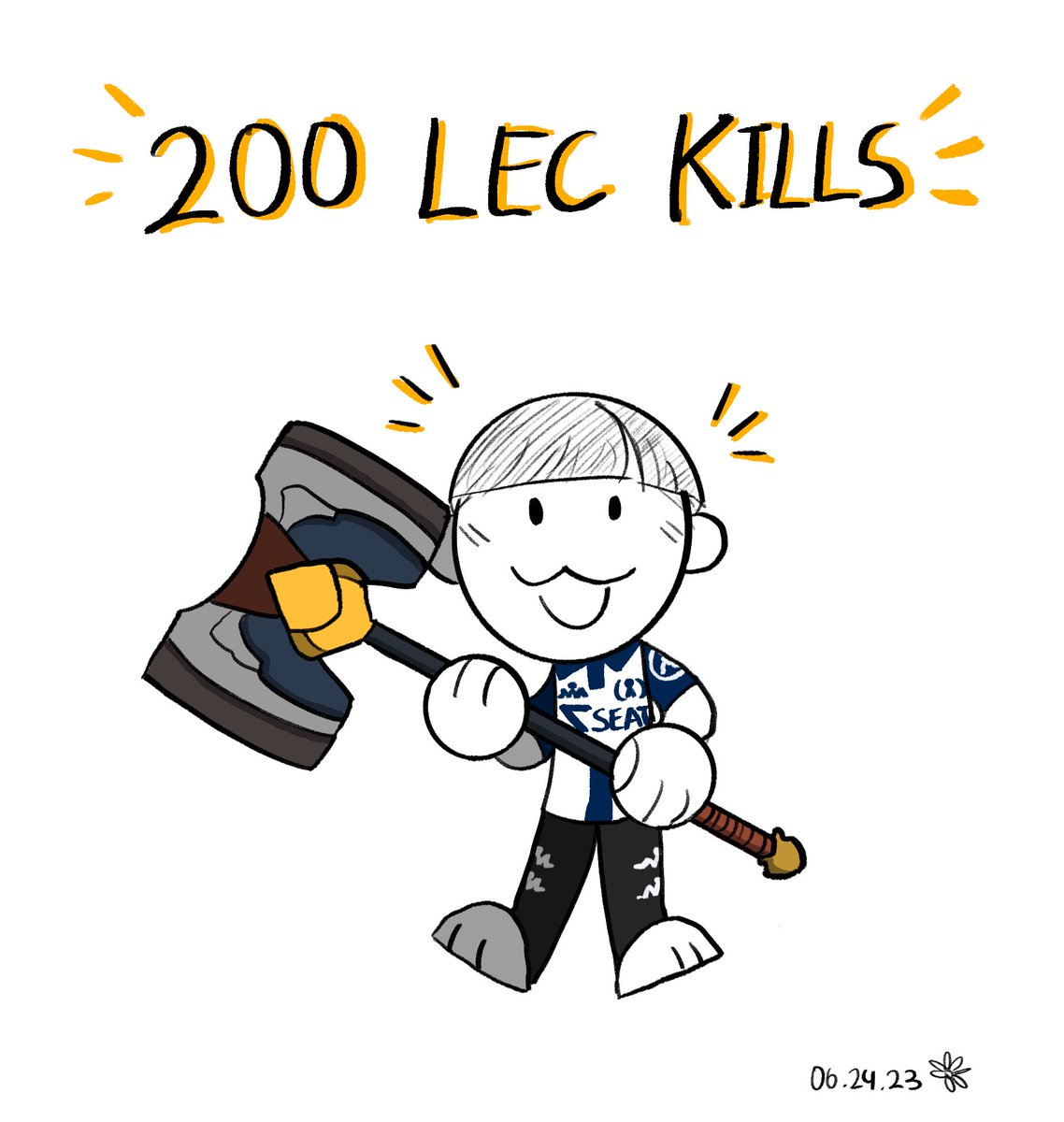Congrats to <a href="/Chasy_LOL/">Chasy</a> for getting 200 kills in the LEC as a rookie of 6 months! 

체이시선수 축하합니다 200킬!