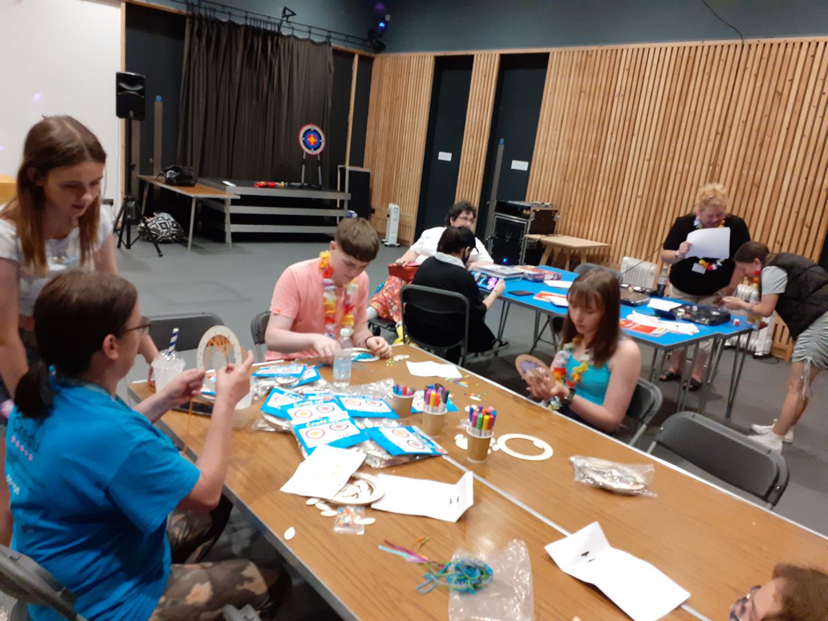 WcdYoung's tweet photo. WCD Family Day for some of the families and young carers in Wrexham. It was a hot one but lots of fun!Thanks to Louisa from Flamingo Lounge and Morgan Natasha for bringing the extra energy #Goodtimes #memories #amser @CreduCarers https://t.co/bOqGhb20oC