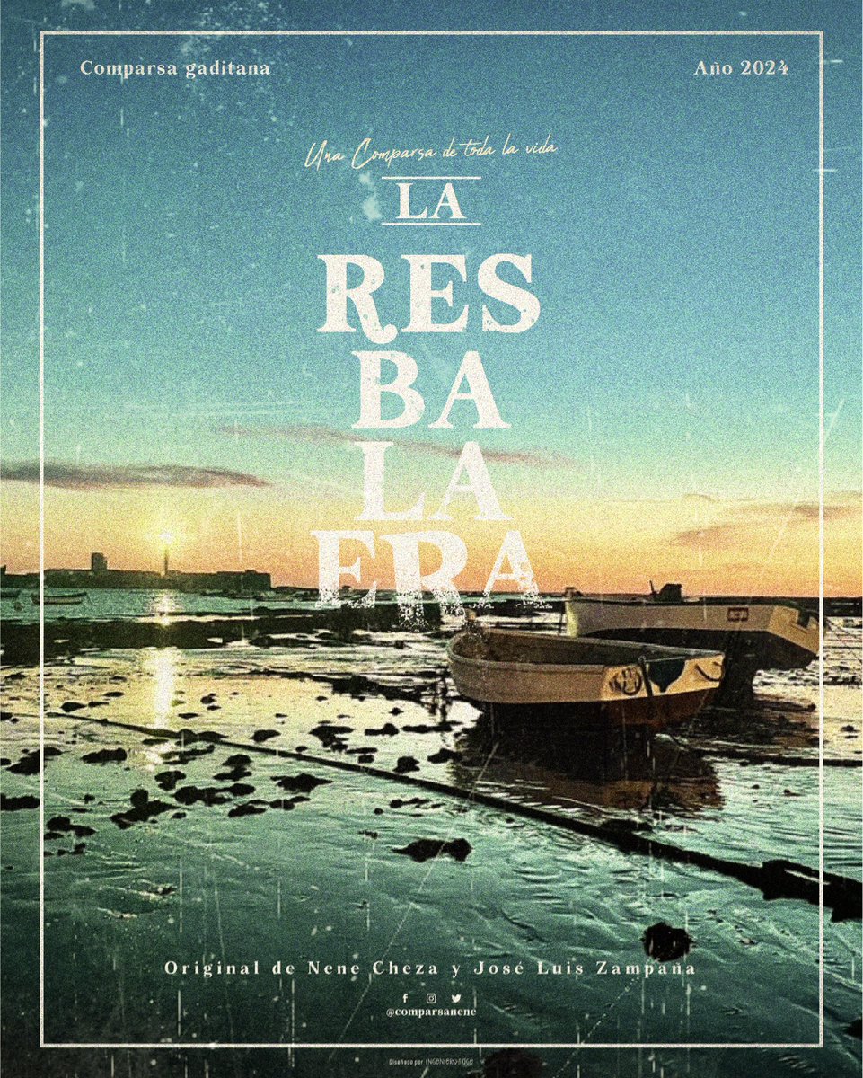 Otro año más por y para vosotros

La Resbalaera, una comparsa de toda la vida 

Solo esperamos que disfrutéis de esta comparsa tanto como lo haremos nosotros 

#laresbalaera #unacomparsadetodalavida #lacomparsadenenecheza #carnaval2024 #alsondelcarnaval