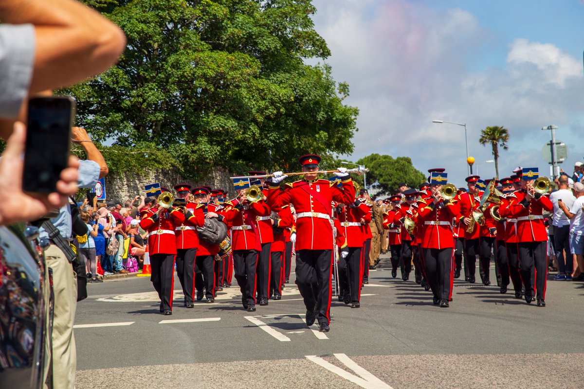JoryMundy's tweet photo. The National Armed Forces Day Parade in Falmouth, Cornwall. #ArmedForcesDay #armedforcesday2023 #ArmedForcesWeek #armedforces #falmouth #cornwall #Cornwall2023 #SaluteOurForces #Military (1/2) https://t.co/076Mi86mh1
