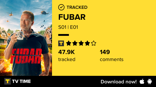 Caroperle24's tweet photo. Je viens de regarder l'épisode S01 | E01 de FUBAR ! #utap  https://t.co/7MjkRKcWsw #tvtime https://t.co/NhzXK3tdR5