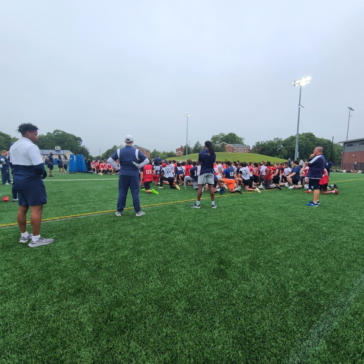 CoachRMcCormack's tweet photo. @CorsairFootball had a great day today as guest coaches @UConnFootball Prospect Camps at the @MoraCampSeries Prospect Camp! Tons of ELITE Prospects WERE present and Anazing Facilities to Compete in! WE Clearly Won The Rep!
#WinTheRep #UMASSD #CT2UMASSD https://t.co/5VFf3Z7Tyv