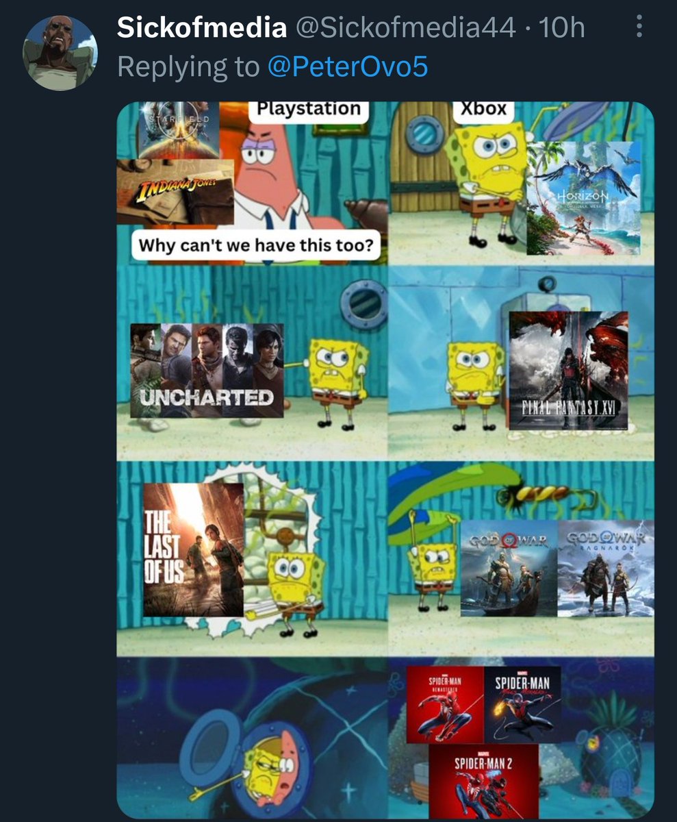 Bad Console War Memes (@badconsolewars) on Twitter photo 