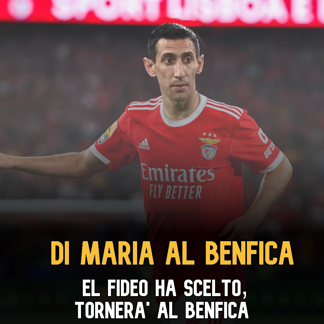el fideo ha scelto... tornerà alle origini✅
#dimaria #Juventus #SerieA #Benfica #elfideo