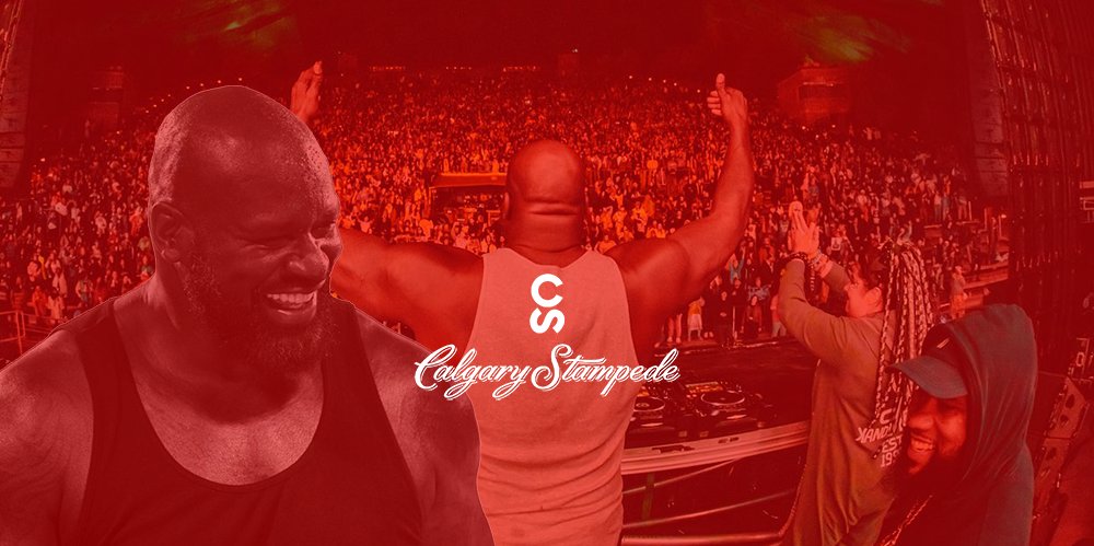 SHAQ aka DJ Diesel is coming to the 2023 @calgarystampede! Check it out + the full list of headliners at the Big Four Roadhouse. thereviewsarein.com/2023/06/24/dj-…
