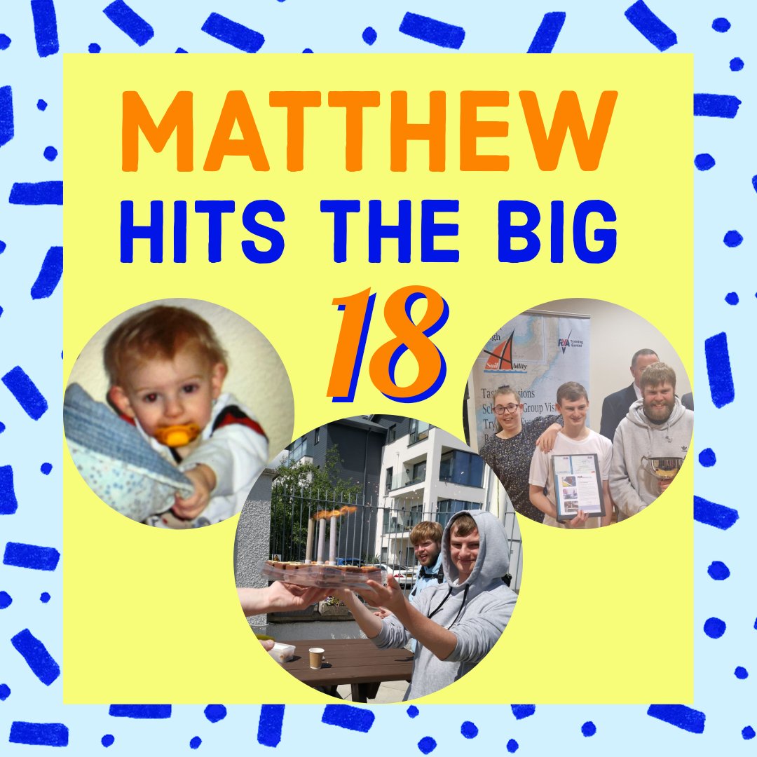 B_L_Sailability's tweet photo. Everyone at BLS would like to wish Matthew a very happy 18th birthday today. https://t.co/iVsSHJr7or